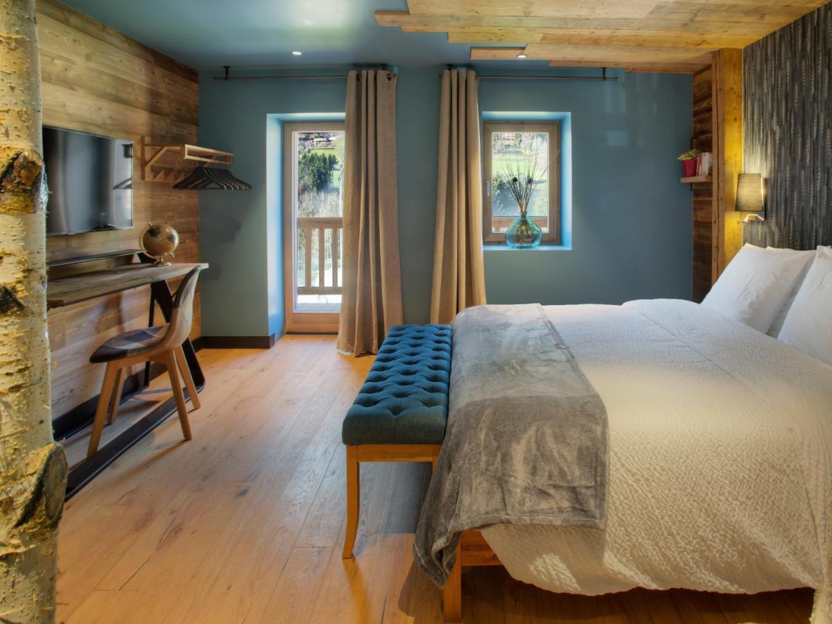 Chalet 1703 - Open Living Hotel & Spa - Adults Only Le Petit-Bornand-les-Glieres Luaran gambar